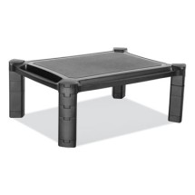 Large Monitor Stand with Cable Management, 12.99" x 17.1", Black