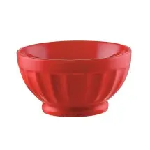 CAC China LTE-B5-R RCN Specialty Red Latte Bowl 18 oz., 5 1/4&quot;  - 3 doz
