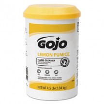 Gojo Lemon Pumice Hand Cleaner, 4.5 lb. Tub 6/Case