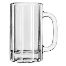 Libbey 5020 Paneled Beer Mug 16 oz. - 1 doz