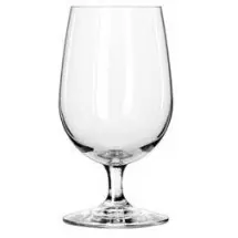 Libbey 8513SR Bristol Valley Sheer Rim Goblet Glass 16 oz. - 2 doz