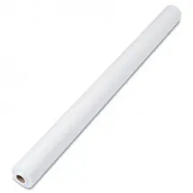 Linen-Soft Non-Woven Polyester Banquet Roll, Cut-To-Fit, 40" x 50ft, White