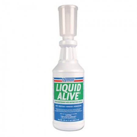 Dymon Liquid Alive Enzyme Producing Bacteria 32 oz. Bottle, 12/Carton
