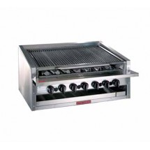 Magikitch'n APM-RMB-624 Radiant Gas Counter Top Charbroiler 24&quot;
