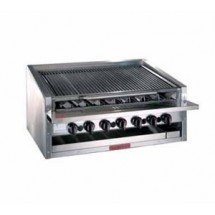 Magikitch'n APM-RMB-624CR Radiant Gas Countertop Charbroiler 24&quot;