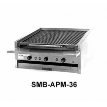 Magikitch'n APM-SMB-630 Countertop Coal Charbroiler 30&quot;