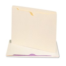 Manila File Jackets, 1-Ply Straight Tab, Letter Size, Manila, 50/Box