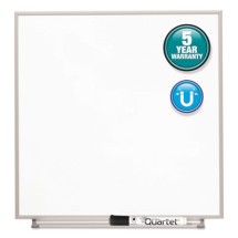 Matrix Magnetic Boards, Painted Steel, 23 x 16, White, Aluminum Frame