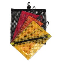 Mesh Storage Bags, Assorted Colors, 4/Pack