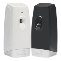 Micro Metered Air Freshener Dispenser, 3.38" x 3" x 7.5", Black, 6/Carton