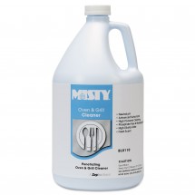 Misty Heavy-Duty Oven and Grill Cleaner, 1 Gallon, Bottle 4/Carton
