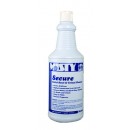 Misty Secure 10 Percent Hydrochloric Acid Bowl Cleaner, Mint Scent, 32 oz. - 12/Carton