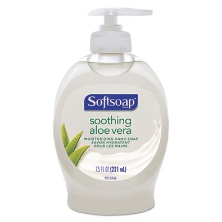 Moisturizing Hand Soap, Aloe, 7.5 oz. Bottle, 6/Carton