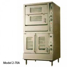 Montague 2-70B Vectaire Gas Convection Oven With Horizontal & Vertical Doors