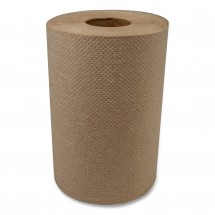 Morsoft Universal Brown Roll Paper Towels, 8" x 350 ft., 12 Rolls/Carton