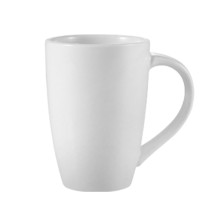 CAC China R-M10 Mug Collection Super White Porcelain Mug, 10 oz., 3&quot;  - 3 doz