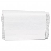 Multifold White 1-Ply Paper Towels, 9&quot; x 9 1/2&quot;, 4000/Carton