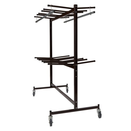 National Public Seating 84-60 Double-Tier Hanging Chair Dolly / Coat Rack