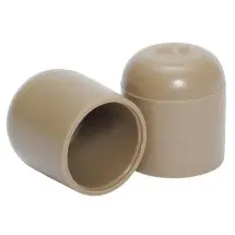 National Public Seating GL1 Replacement Beige Floor Glides for 7/8&quot; Frame, 100/Pack
