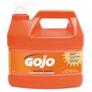 Gojo Natural Orange Hand Cleaner, Citrus, 1 Gallon Pump Dispenser 4/Carton