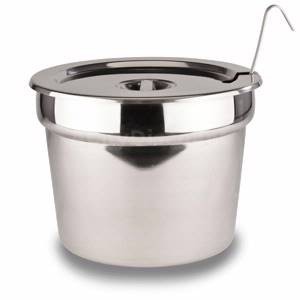 Nemco 66088-2 Stainless Steel Inset Kit with Cover and Ladle 4 Qt.