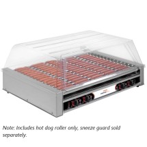 Nemco 8075 Roll-A-Grill Hot Dog Grill with 16 Chrome Rollers