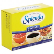 No Calorie Sweetener Packets, 0.035 oz Packets, 1200 Carton