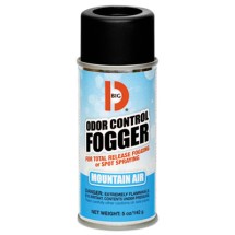 Odor Control Fogger, Mountain Air Scent, 5 oz Aerosol, 12/Carton