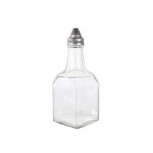 CAC China G3OC-6 Glass Oil/Vinegar Cruet with Pourer 6 oz. - 1 doz
