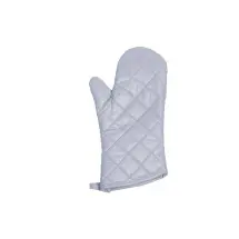 CAC China OMS1-13 Silicone-Coated Cotton Oven Mitt 13&quot;