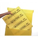 Over-the-Spill Pads, &quot;Caution Wet Floor,&quot; Yellow, 16-1/2&quot;W x 20&quot;L  22 Sheets/Pad