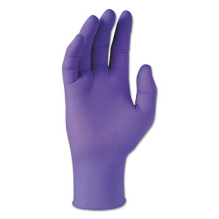 Kleenguard Purple Nitrile Exam Gloves, 9-1/2" L, Large, 1000/Carton