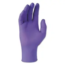 Kleenguard Purple Nitrile Exam Gloves, X-Small, 6 mil, 9-1/2&quot; L, 100/Box
