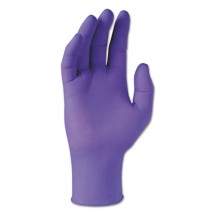 Kimtech Purple Nitrile Exam Gloves 9-1/2&quot; L, Large, 500/Carton