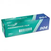 Reynolds Clear PVC Film Roll with Cutter Box, 18" x 1000 ft,