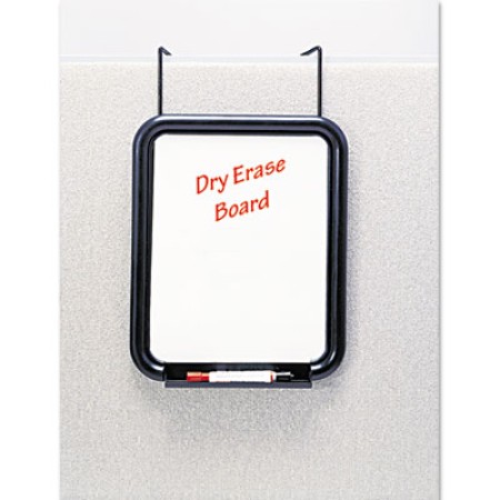 Panelmate Dry Erase Marker Board, 13 1/2 x 16 5/8, 11 x 14 Surface, Charcoal