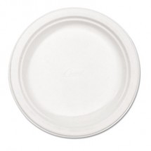 Chinet Classic White Dinnerware Plate, 8 3/4" dia, 500/Carton