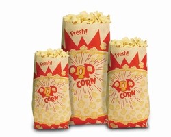 Paragon 1029  1 oz. Paper Popcorn Bags - 1000 bags