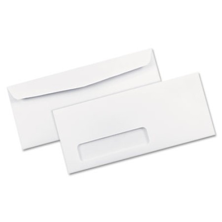Park Ridge Embossed Executive Envelope, #10, Commercial Flap, Gummed Closure, 4.13 x 9.5, White, 500/Box