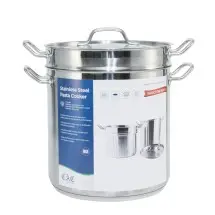 CAC China SPDB-20 Stainless Steel Pasta Cooker 20 Qt. - 1 set