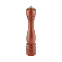 CAC China PMW1-12BN Wooden Pepper Mill Brown 12&quot; H