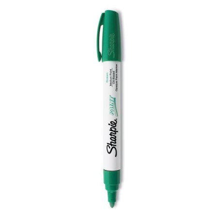 Sharpie Permanent MarkersMarker, Medium Bullet Tip, Green