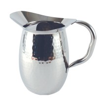 CAC China SWPH-2G Hammered Pitcher with Ice Guard. 2 Qt.