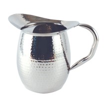 CAC China SWPH-3G Hammered  Pitcher with Ice Guard 3 Qt. > 96 oz.