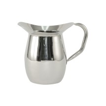 CAC China SWPB-3 Stainless Steel Water Pitcher without Ice Guard. 3 Qt.