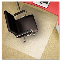 Polycarbonate All Day Use Chair Mat - All Carpet Types, 46 x 60, Rectangle, Clear
