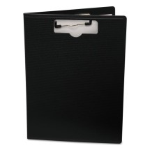 Portfolio Clipboard With Low-Profile Clip, 1/2" Capacity, 8 1/2 x 11, Black
