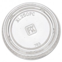 Clear Portion Cup Lids, Fits 1.5-2.5 oz. Cups 2500/Carton