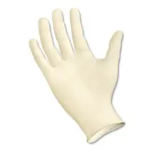 Boardwalk Powder-Free Latex Exam Gloves, Medium, Natural, 4-4/5 mil, 1000/Carton