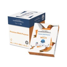 Premium Multipurpose Print Paper, 97 Bright, 20lb, 8.5 x 11, White, 500 Sheets/Ream, 5 Reams/Carton
